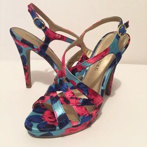 Audrey Brooke Dorian Stiletto Sandals Size 6.5